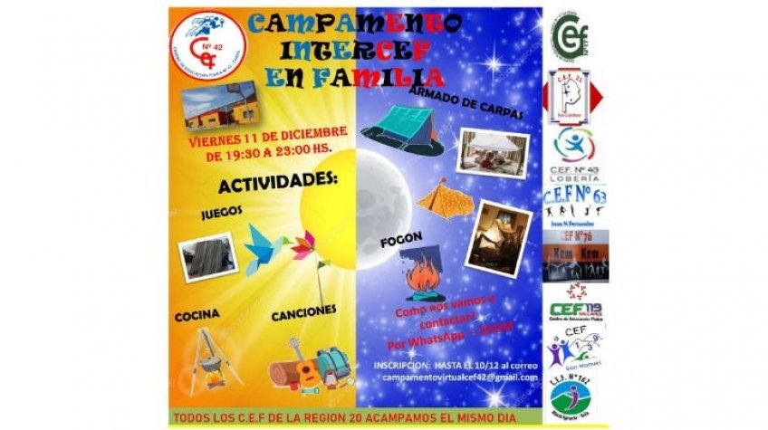 Actividades comunitarias del CEF 42 Tandil